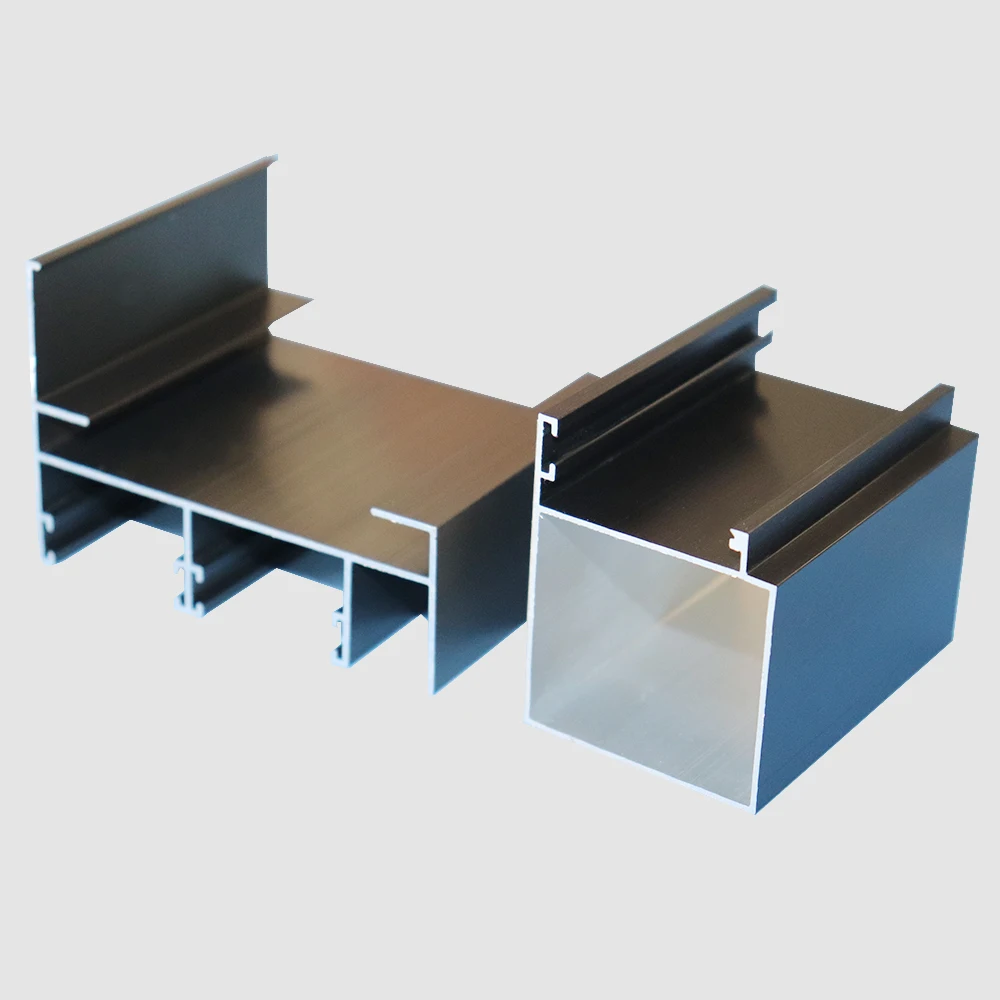 8cm aluminium tanzania extrusion profile for window frames