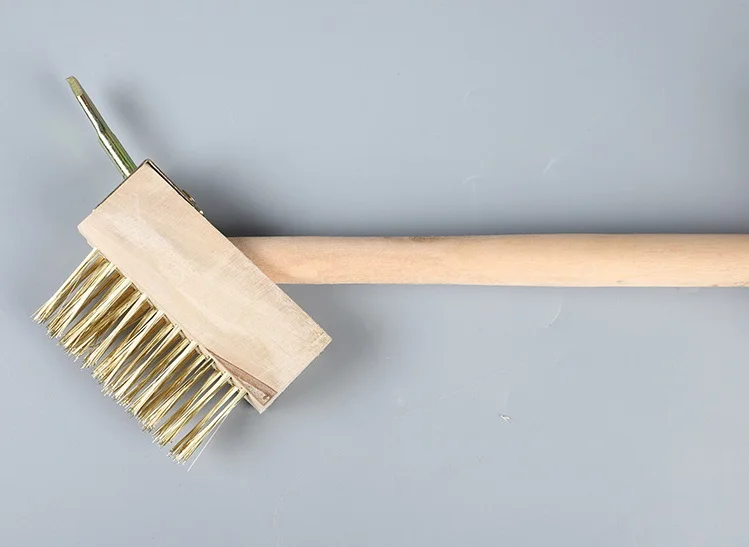 Factory Cleaning Tools Decking Brush Mountable Moss Wire Brush Scraper with Pole Remover Wire Brush with Scraper