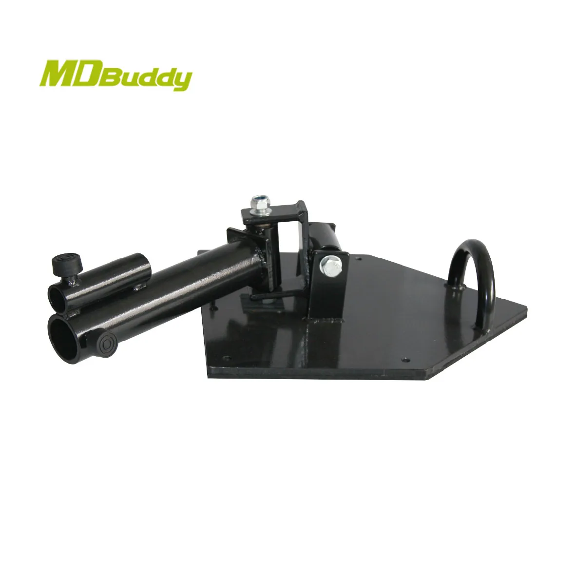 MDBuddy Landmine T-Bar Row Platform 21KG Exercise Platform with Sleeves for Barbells and Battle Rope Anchor