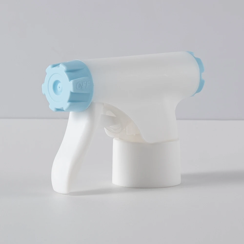 China Yuyao New Plastic PP Flower Shape 28/410 Foamer Spray Trigger Sprayer with 28mm Screw Cap for 500 ML Bottles