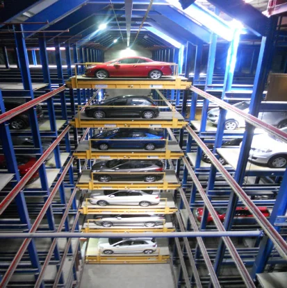 Full Automatic Car Stack Parking System Automatic Vertical Storage Equipment