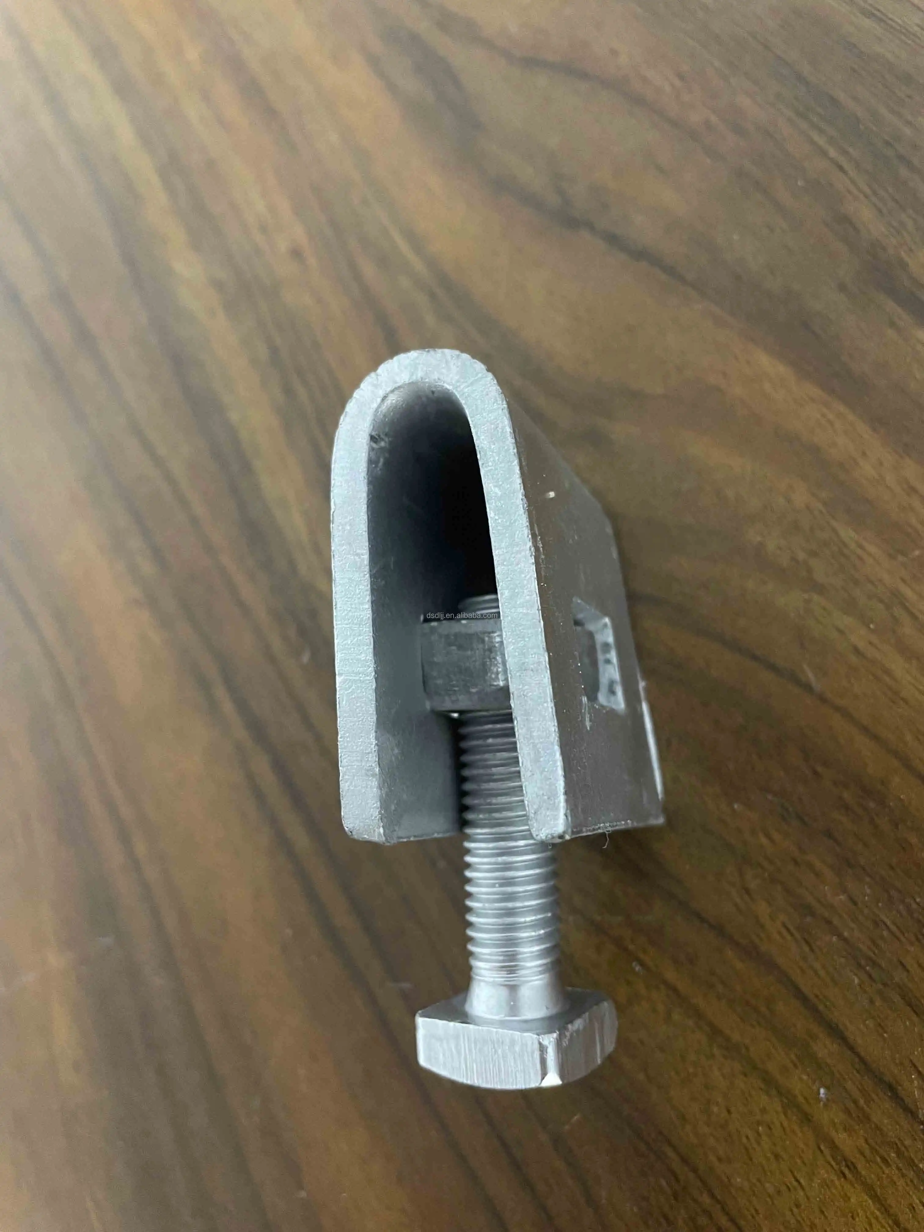 Wholesale Hot Dip Galvanized Power Fitting Pole Line Hardware Ground Strand Clamps