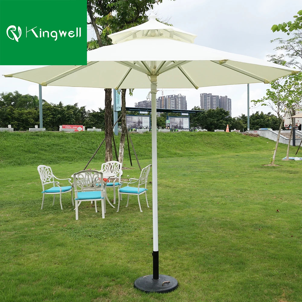 High Quality Outdoor Patio Umbrellas Parasols for Restaurant Furniture Glamping Wholesale Patio Parasol Patio Umbrella With LED