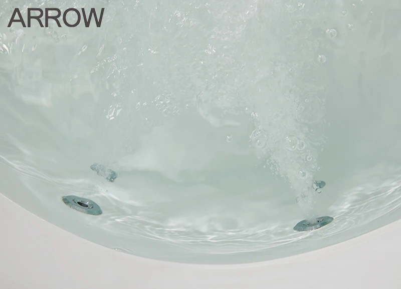 Ванна с современным дизайном AROW ванна в форме бриллианта для спа-массажа объемом л из акрила