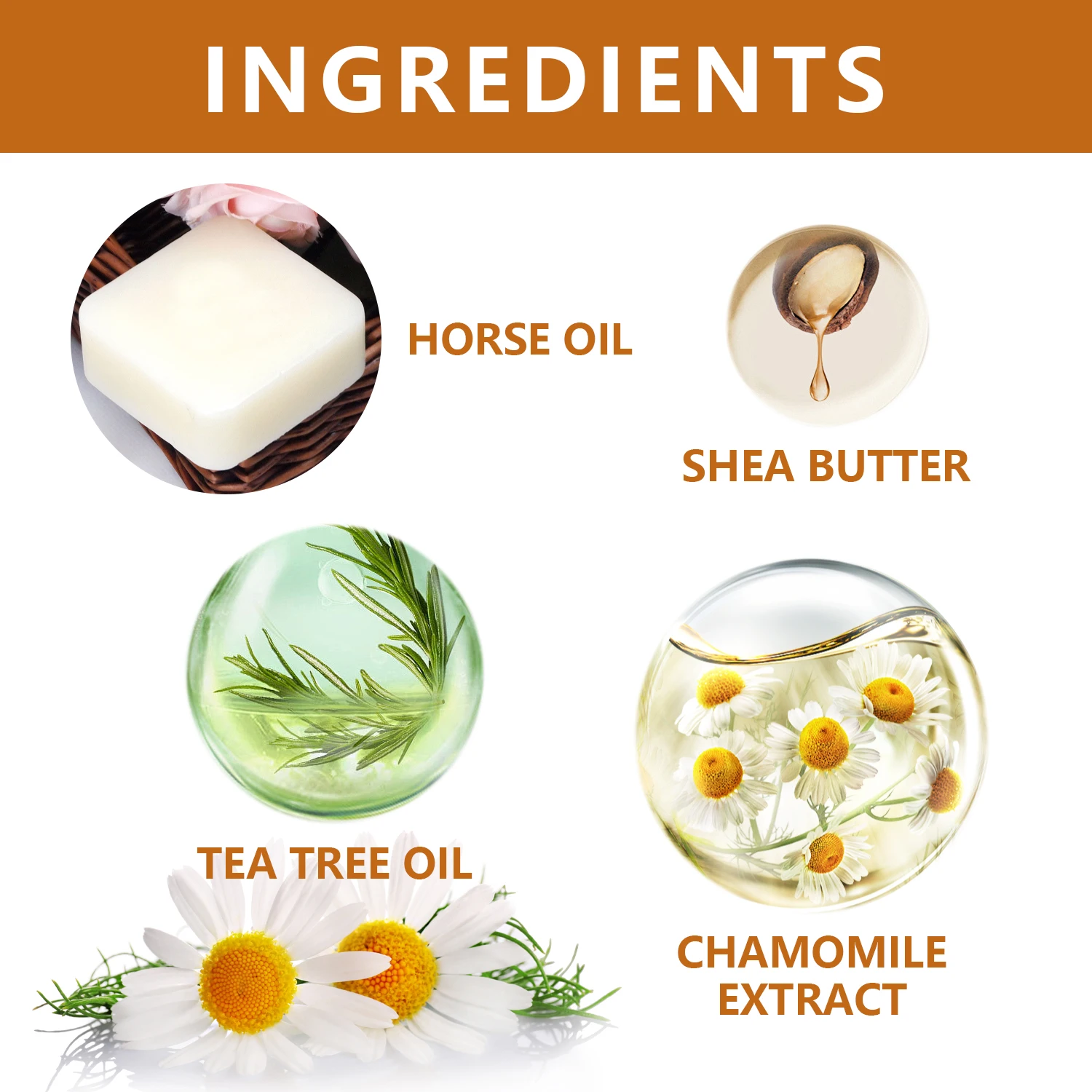 Best selling Refined Shea Butter Horse Oil Moisturising Skin Care Foot Callus Remover Foot Cream