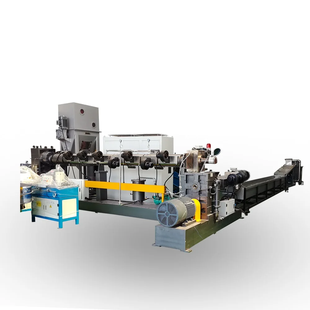 150-1000kg/h waste PP PE plastic film water ring pelletizing machine line