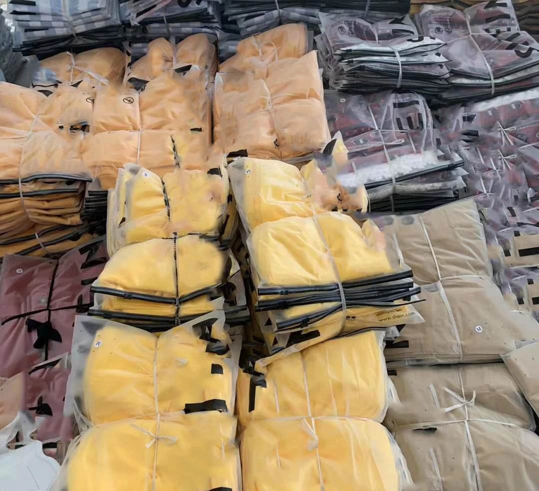 Fashion stock lot women mix clothes bale croptops bulk clothes assorted brand new Casual Dress