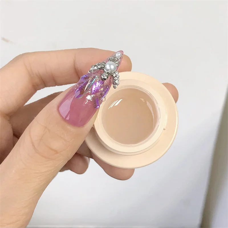 2022 New DIY Nail Art Crystal Rhinestone Gem Gel Glue Super Sticky Adhesive UV Gel Nail Polish Glue