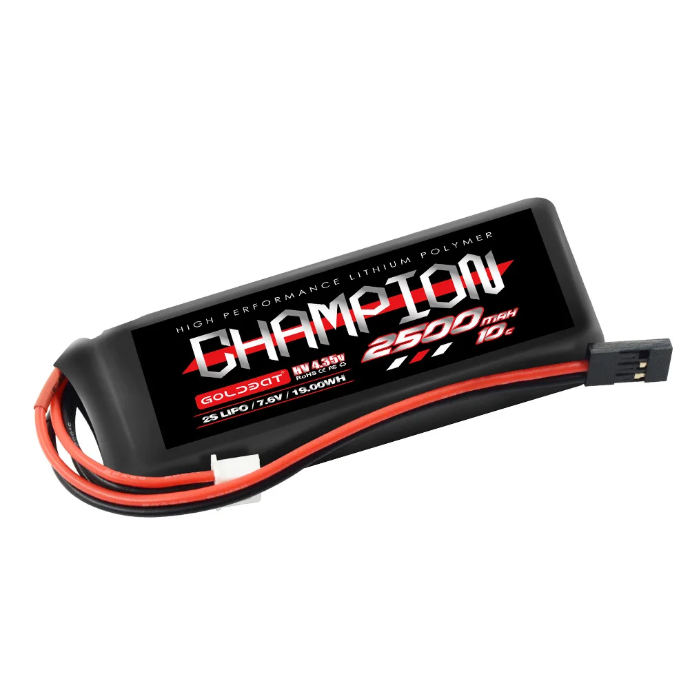 2S hv lipo батарея 7 6 V 2500mAh перезаряжаемая Заводская