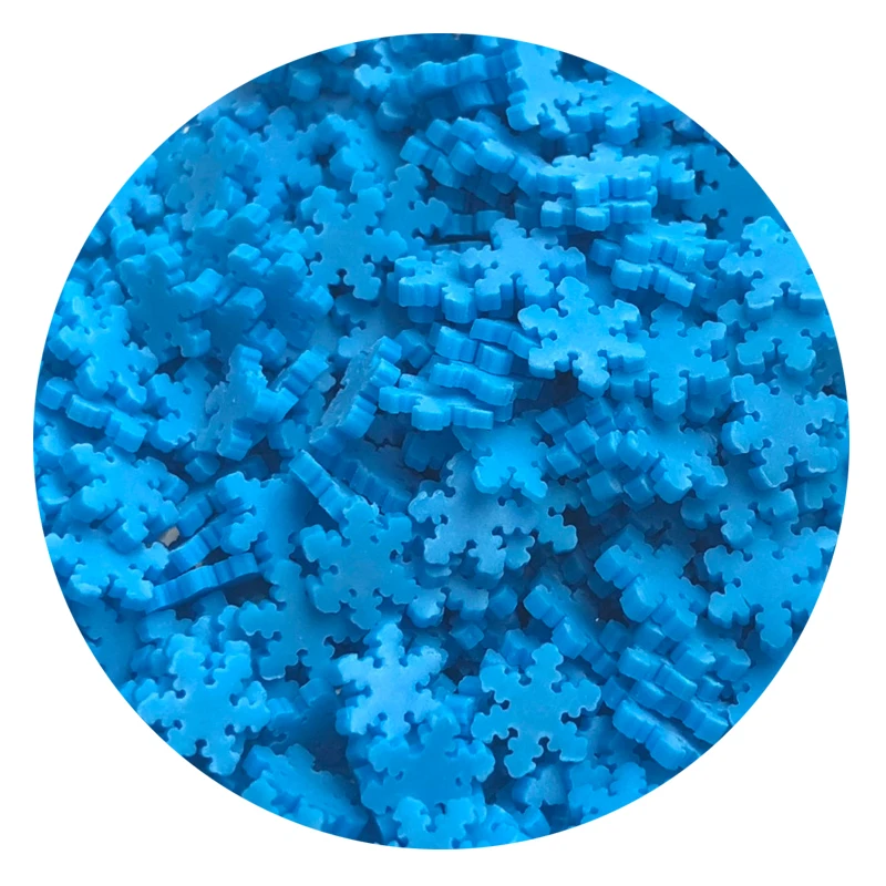 1KG Hengxin  Polymer Clay Snow Flakes Sprinkles for Slime and Any DIY Project