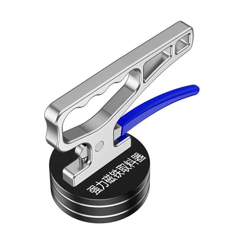 Dailymag one hand permanent 30kg 40kg 50kg 60kg heavy duty portable magnetic lifter for steel plates with release function