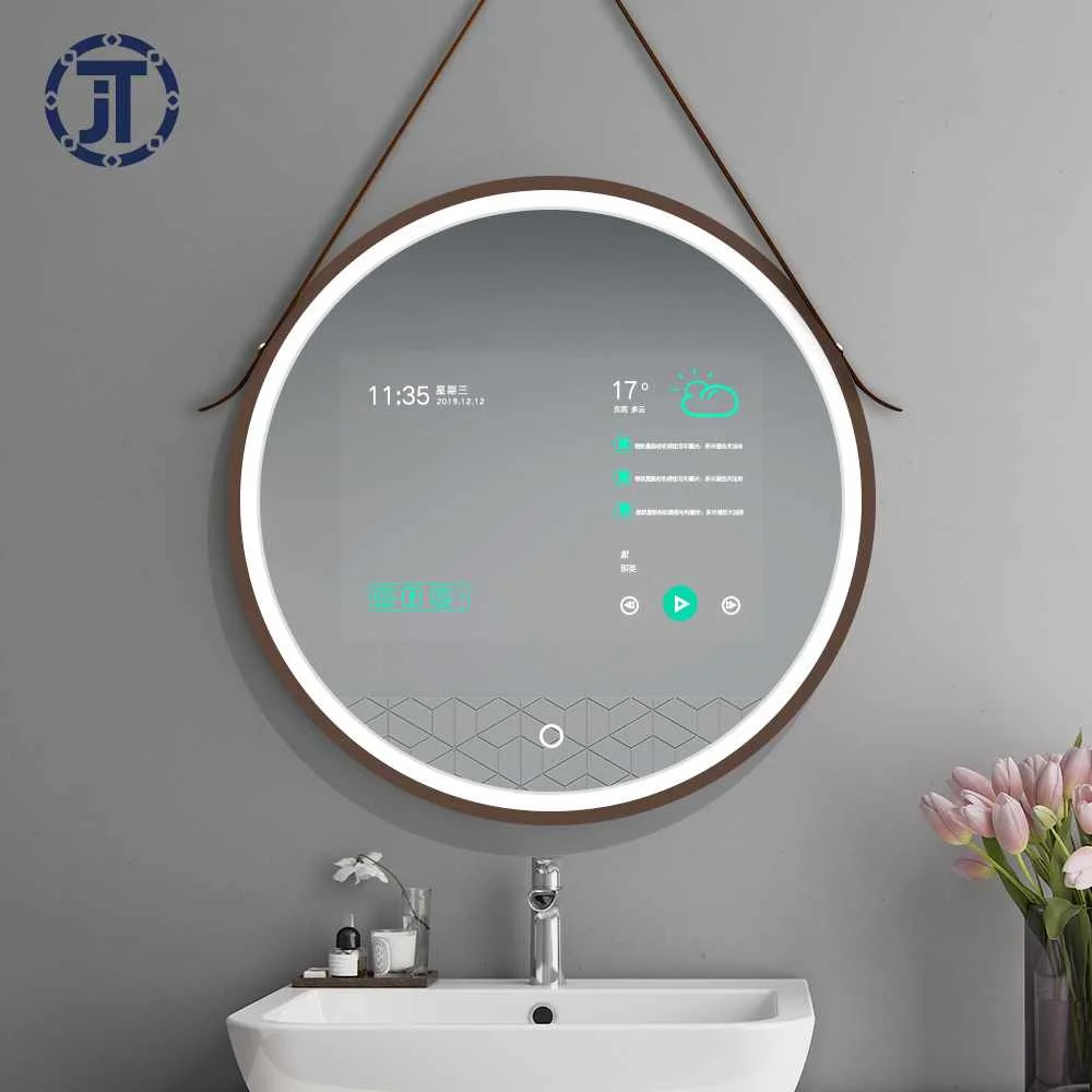 Touch Screen Digital Bathroom Wall Mirror Decorative Large Led Smart Mirrors TV