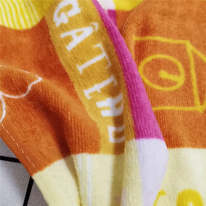 100% Cotton Custom Farmhouse Blank Sublimation Flour Sack Printed Linen Tea Towels Blue And White Wholesale