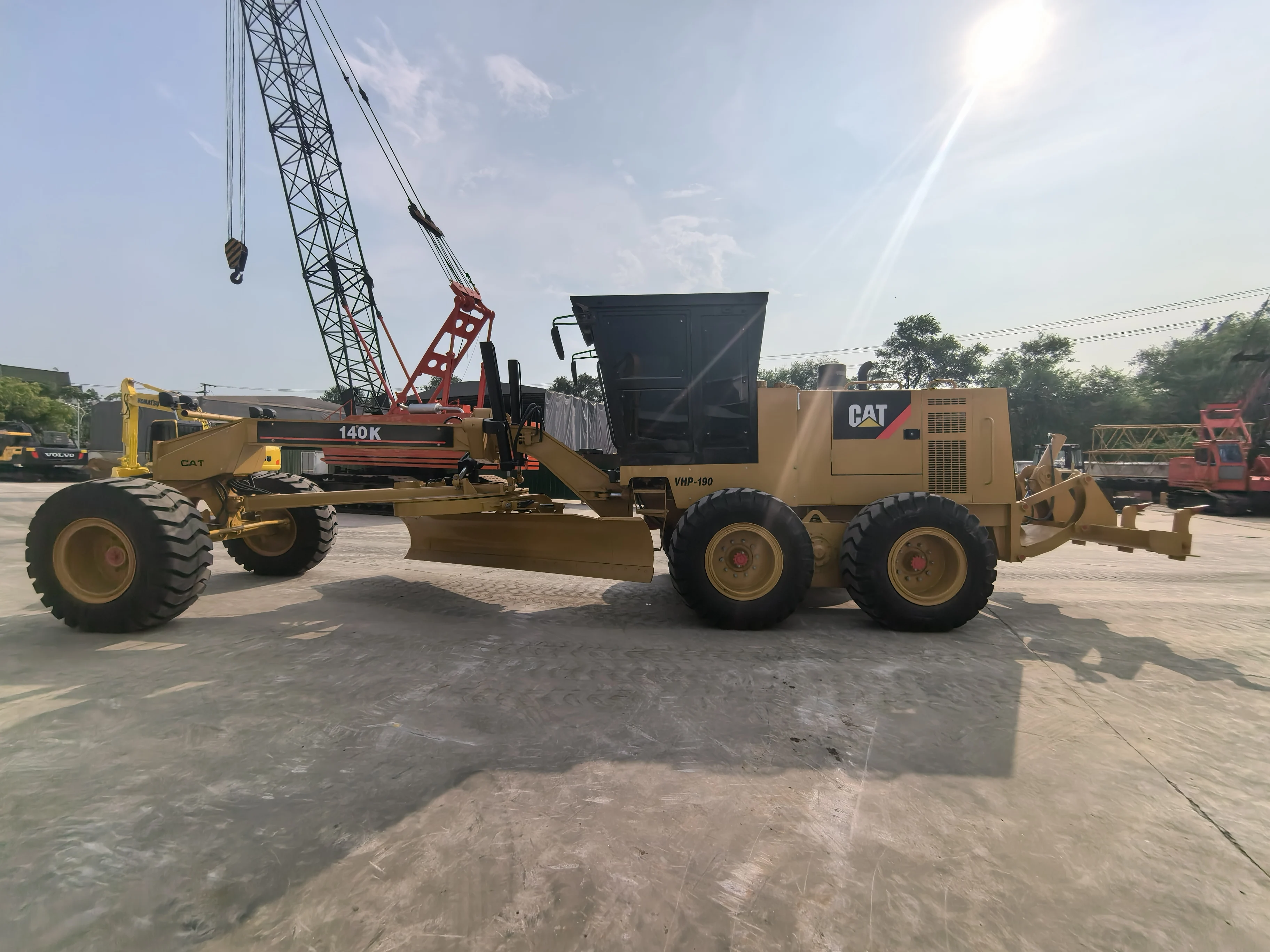 High quality used Caterpillar 140K motor grader popular CAT 140K grader on hot sale
