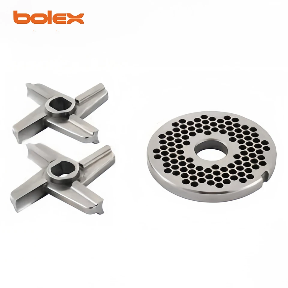 Full Range Meat Mincers Choppers Grinders Plates Knives Blades Cutters Discs Spare Parts Replacements #8 #12 #10 #22 #42 #32