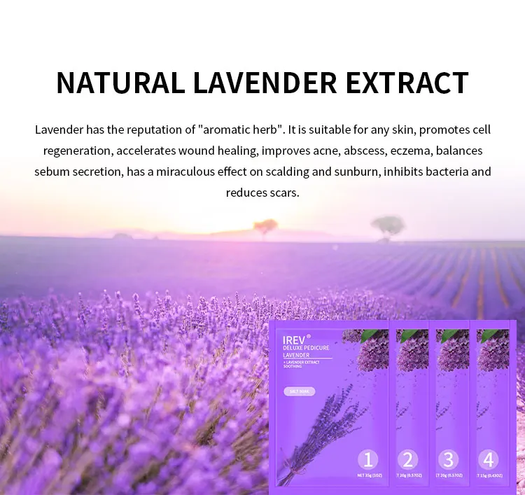 
Lavender Exfoliating Foot Mask Skin Care Peeling Dead Skin Feet Mask Pedicure Socks Exfoliation White Remove Foot Socks 