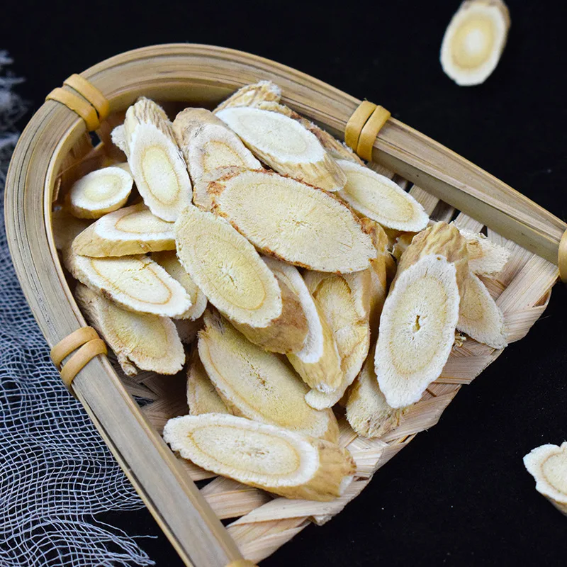 Huang qi Chinese single herbal milkvetch root healthy herb Dried Astragalus root Slices