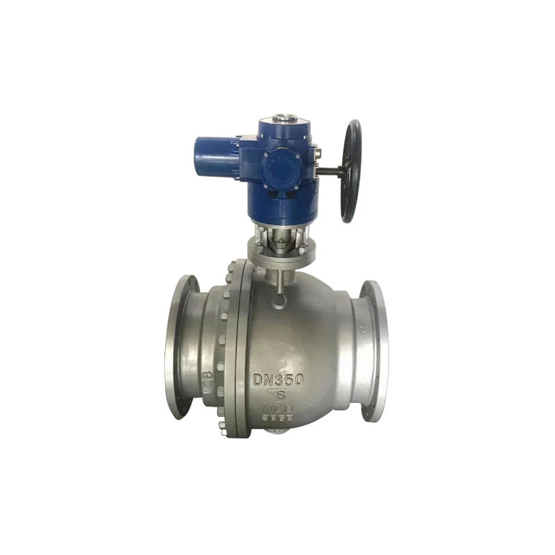 Q941H-10C Q941H-16C Q941H-25C Q941H-40C DN350 Electric Flange WCB Ball Valve