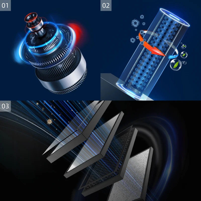Single-direction fresh air home ventilation system air ventilator for home
