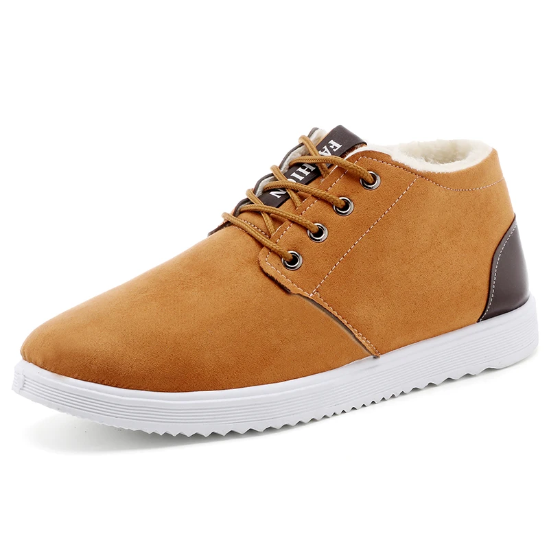 Latest shoes high quality casual wool plus cashmere warm slip on shoes