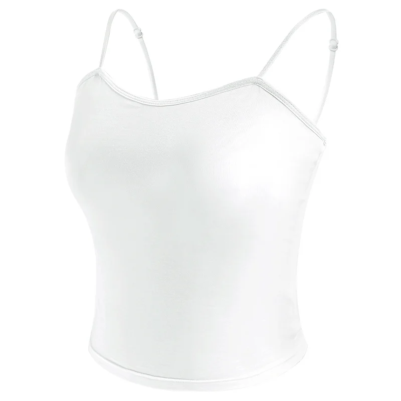 Women Ballet Clothes Tops Adult Seamless Sling Dance Underwear