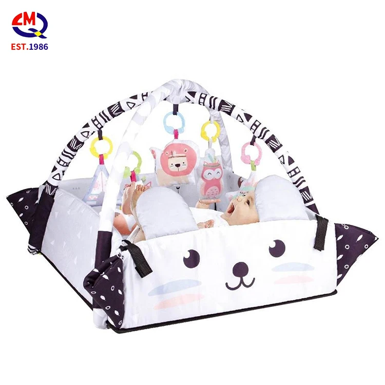 Hot Sale Activity Infants Educational Baby Activity Mat Gym Baby Play Mat with Fence