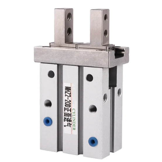 MHZ2/HFZ/HFK Type Double Acting Pneumatic Cylinder Parallel Type Air Gripper For Automation Machinery