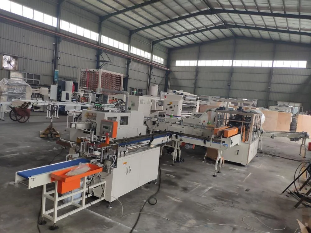 
Full automatic facial tissue paper machine production line 