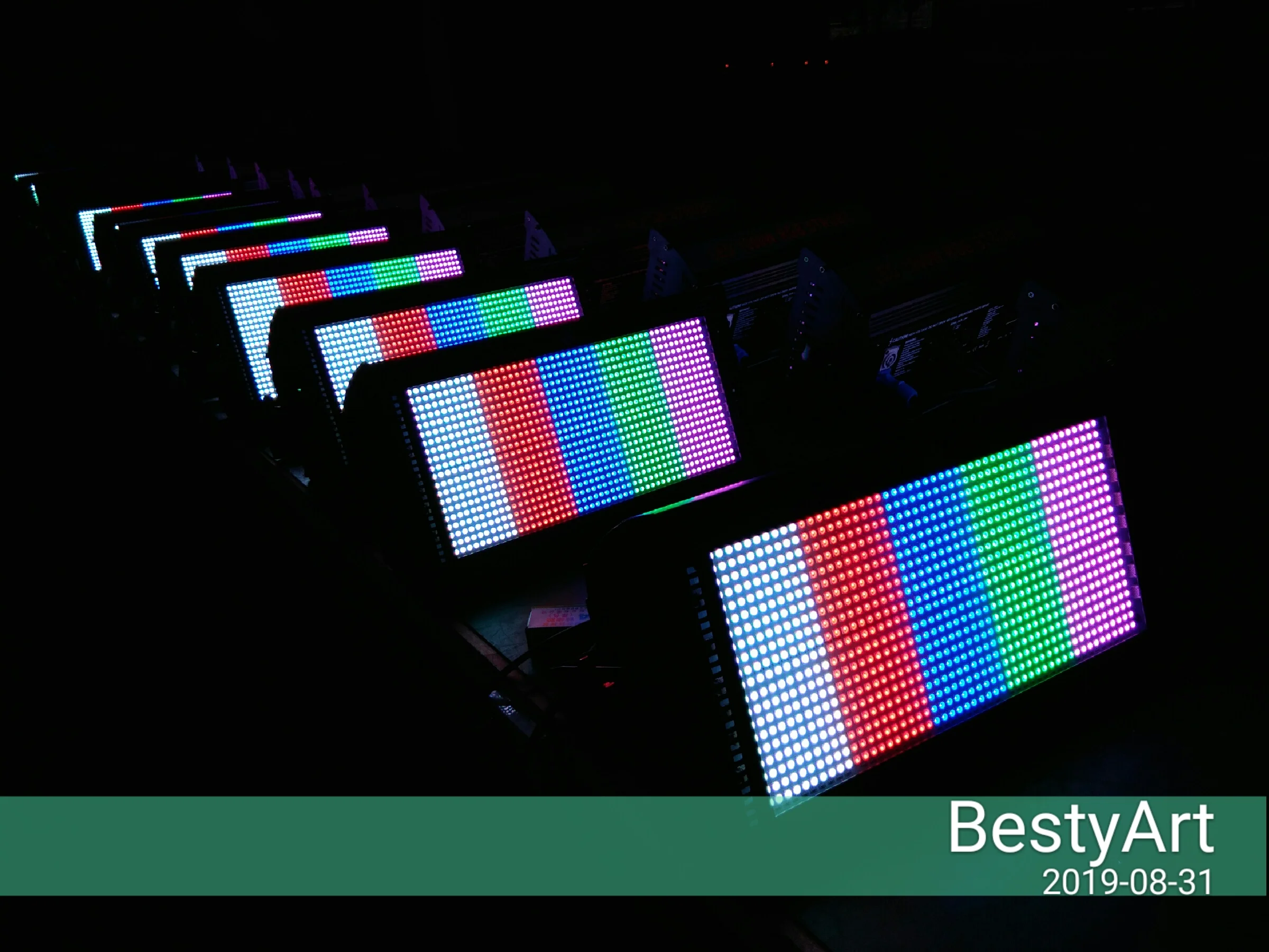 BALS55 Professional Event Show Led Matrix RGB strobe Martin Mac Atomic 3000 stage light