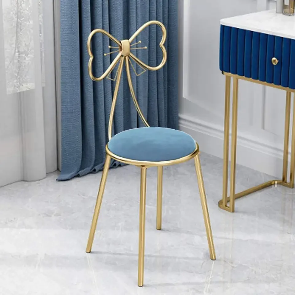 Decorative and Decanter Dining Velvet Living Room Chairs Used for Home Decor Gold Color Modern Design Metal Furniture Chair