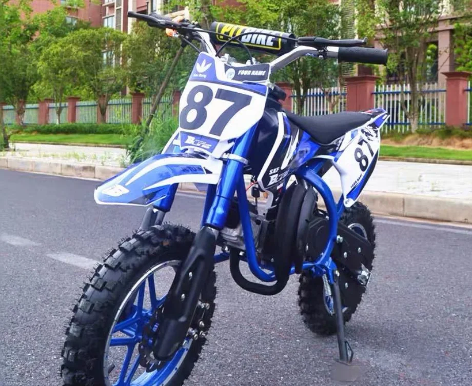 Шанхай CE 49CC бензиновый детский мини электрический мотоцикл/мини-мопеды