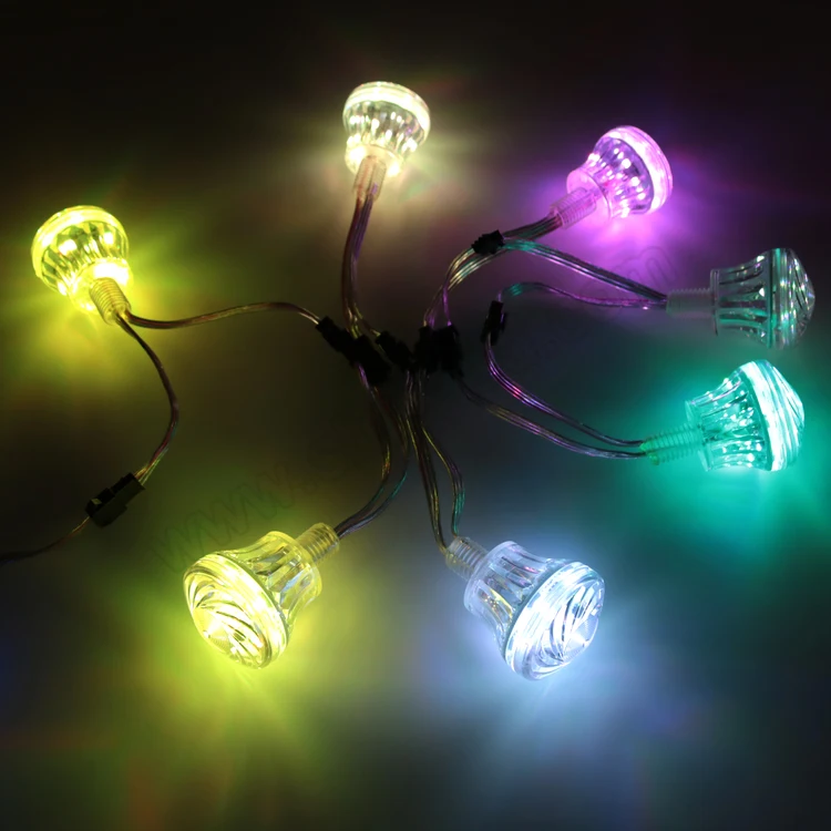 45mm 12 Pixel Programmable Carnival LED Light For Amusement Funfair Fairground Rides Lighting