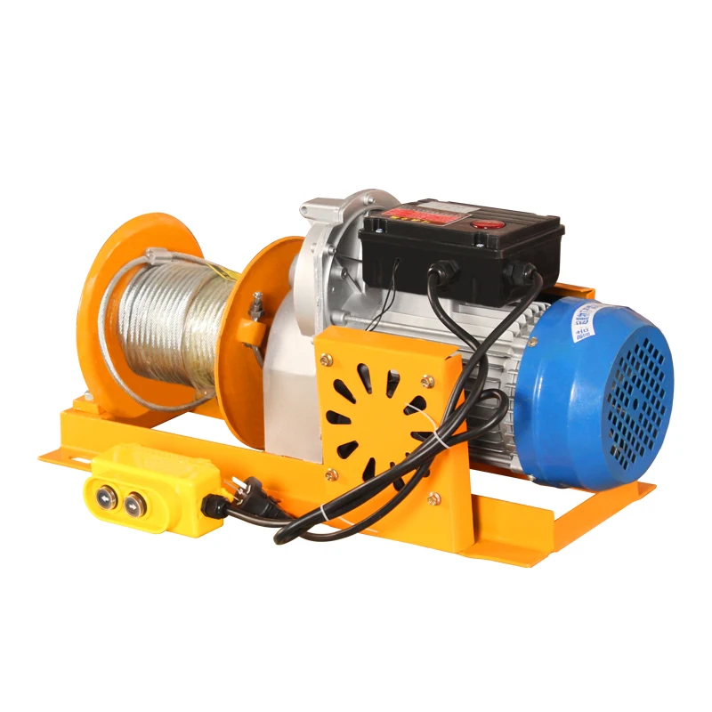 China supplied Portable Safety Electric Winch Crane Electric Hoist for Construction Cranes