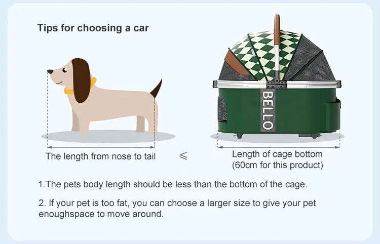 OEM Outdoor Detachable Washable Multifunctional Luxury Pet Stroller Portable Foldable Travel