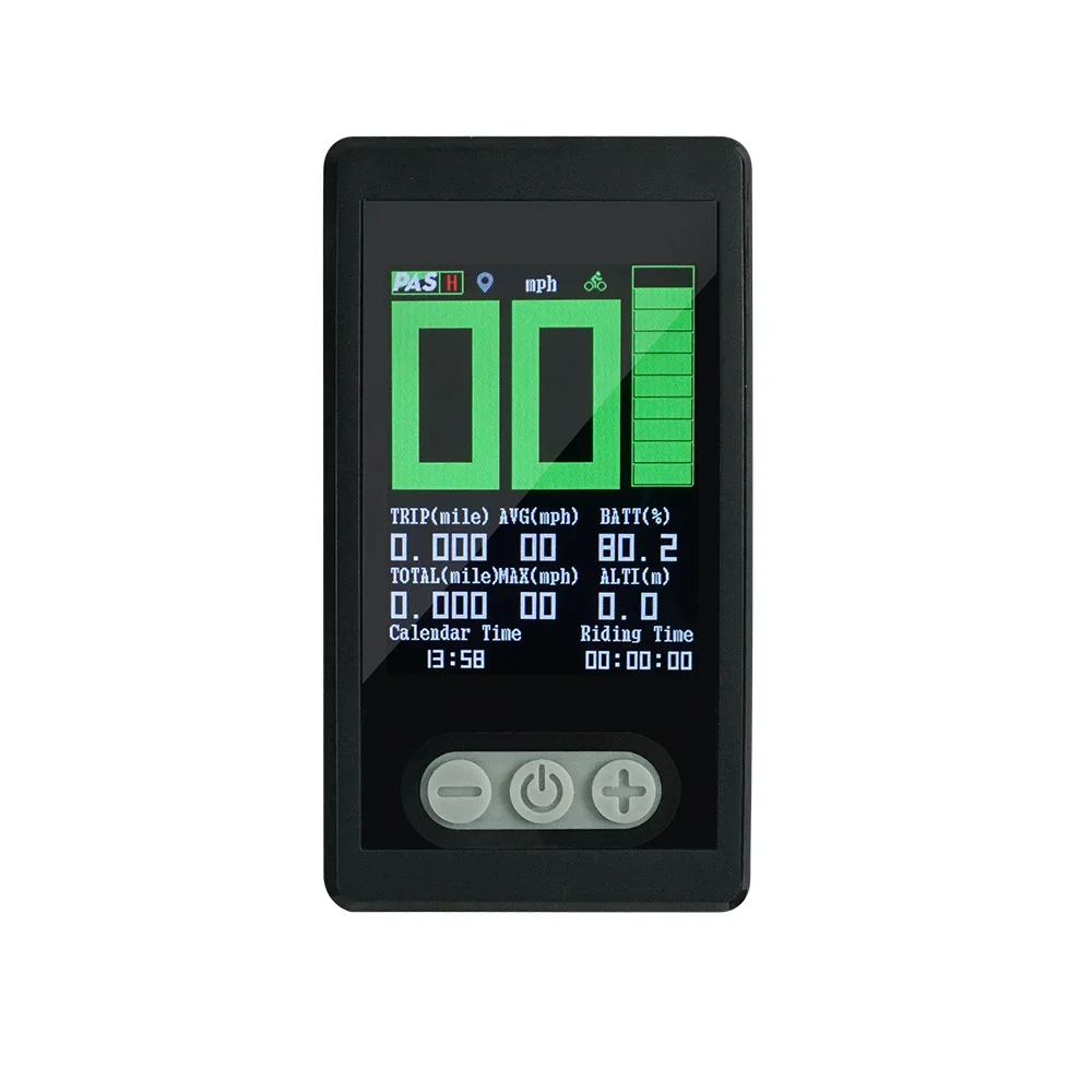 Filpsky IP65 Waterproof  TFT Advanced Display With GPS Function For Ebike