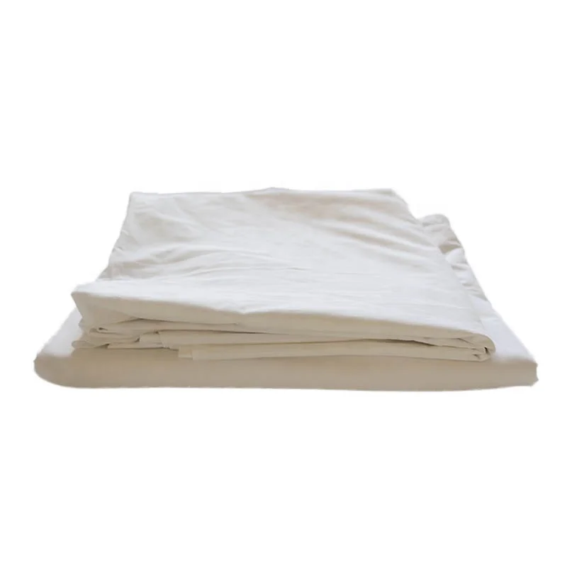 Fabric agro textile pieces recycled shoddy industrial white garment leather scrap textile waste bed sheet cotton rags
