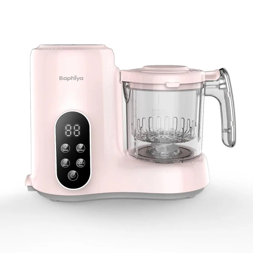 200ml Wide water tank Useful Electric Digital display baby food processor/baby food maker /baby food blender