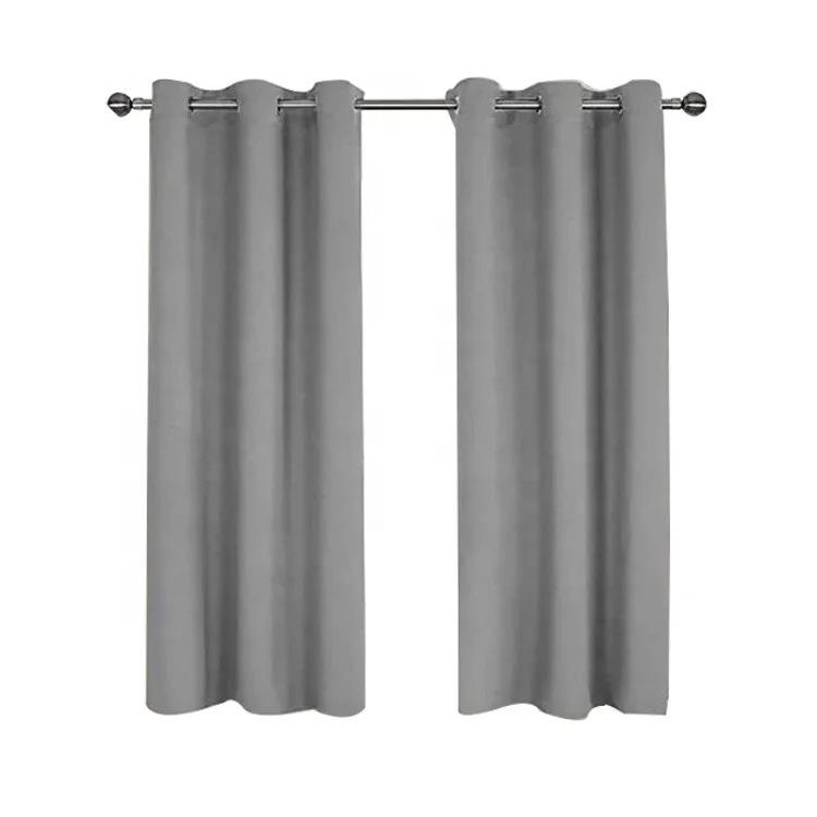 Home Design Curtains Short Pattern High Shading UV Protecting Block Out Sunlight Insulated Kitchen Curtains