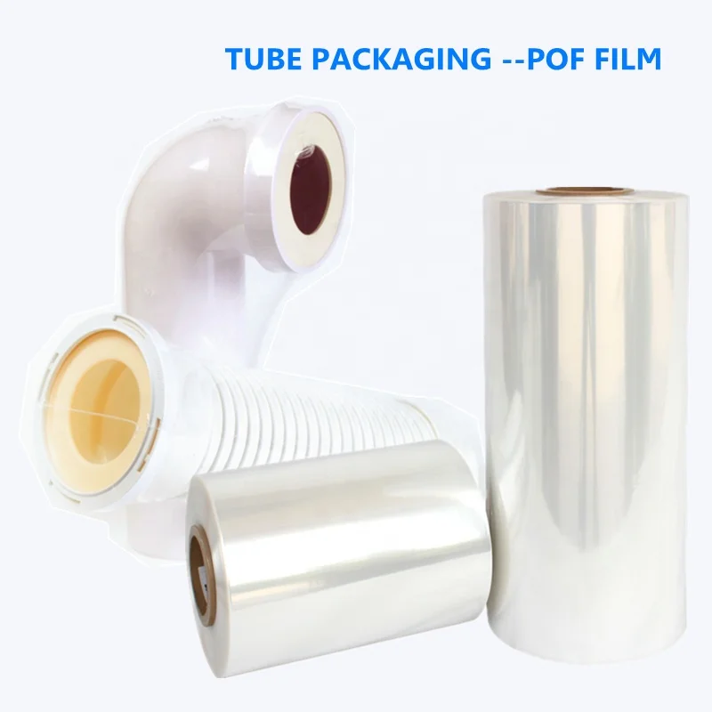 Высококачественные пластиковые рулоны термоусадочной пленки POF на заказ
