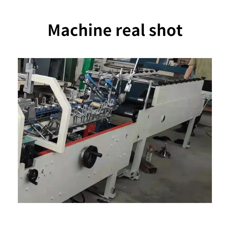 automatic folder gluer machine box folding gluing machine folder gluing machine