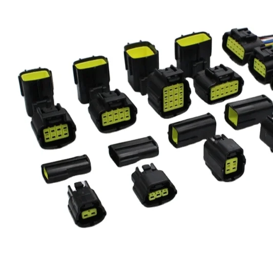 Hot automotive pcm ecu wire harness connector tyco wire harness cable unsealed connector connector adapter harness