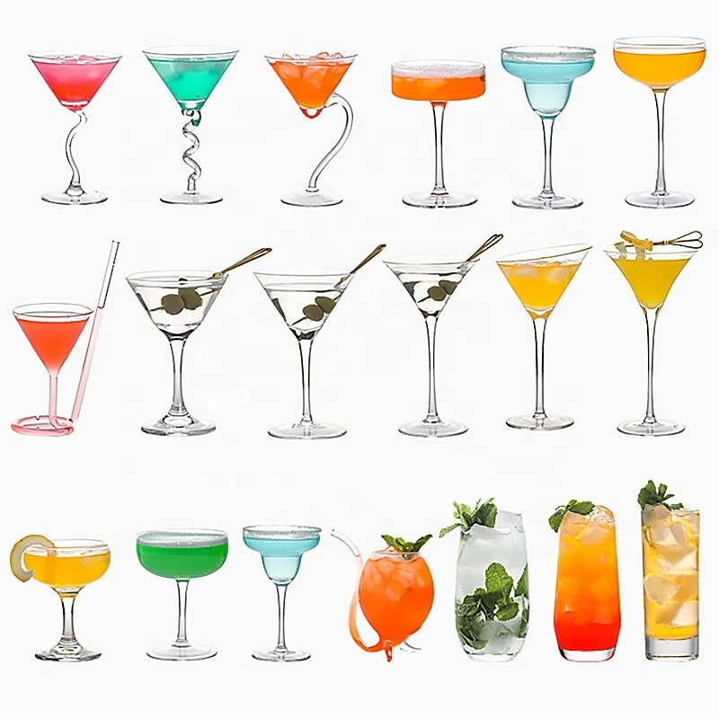 Thin Stem Hand Blown Champagne Glass Flutes Lead Free Crystal Clear Champagne Glasses cup