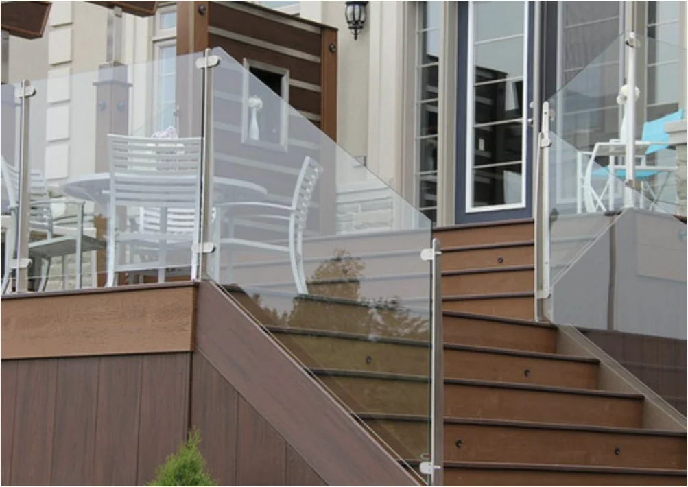 Railing Fence Decorative Laser Cut Glass Aluminum Handrail Metal Modern Item Outdoor Surface Pattern Painted Flooring Garden ISO