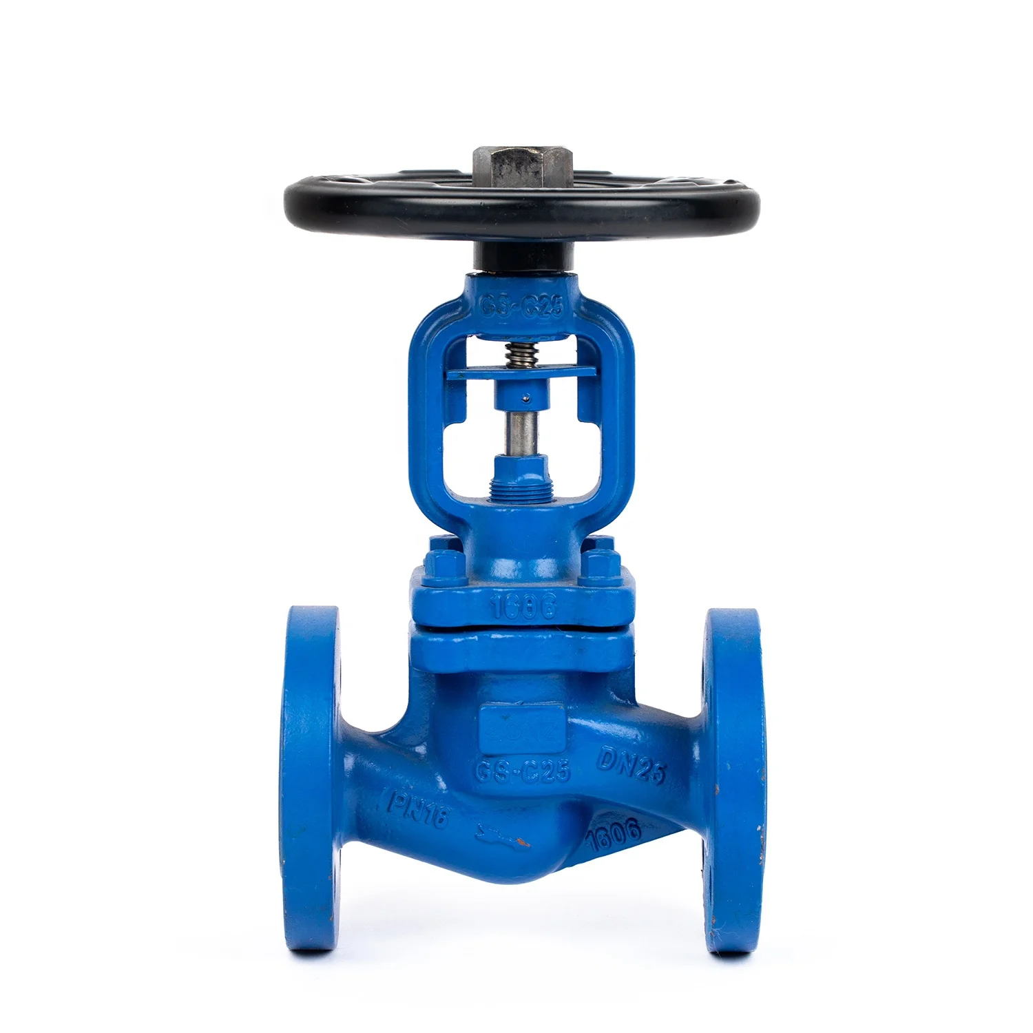 DIN Standard GS-C25 Flanged Globe Valve PN16