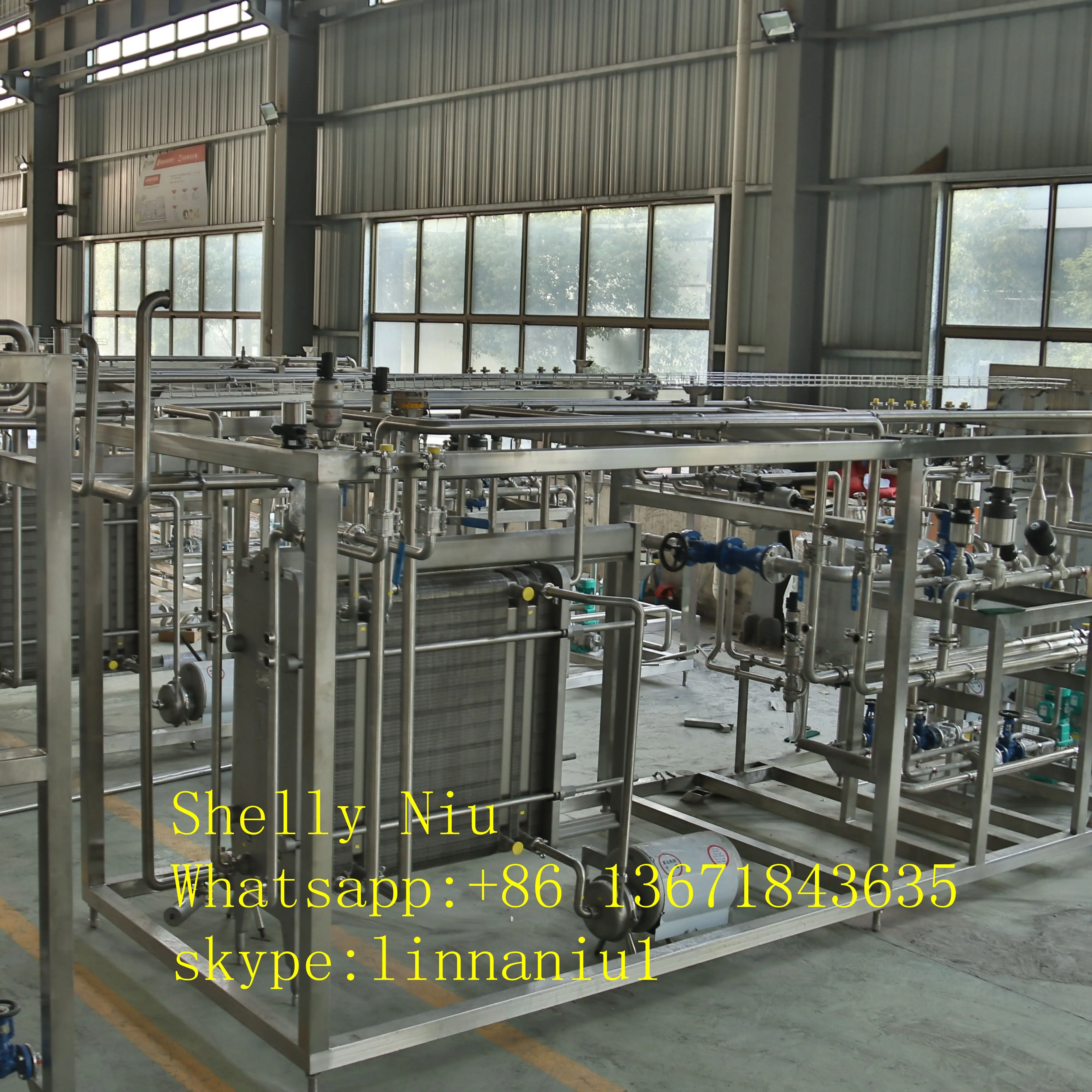 Good quality small milk HTST pasteurizer/sterilizer
