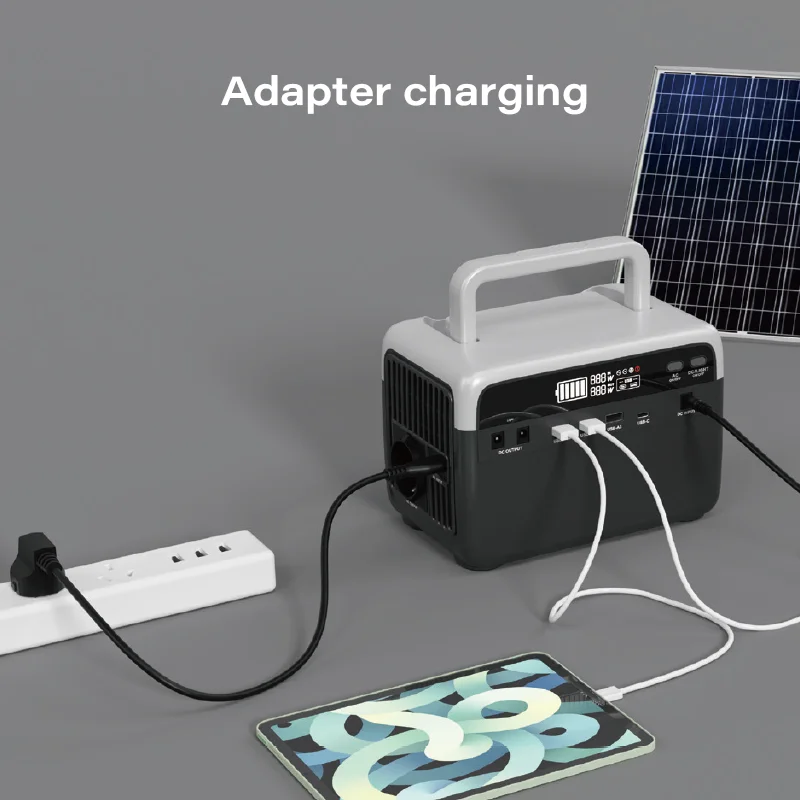 Banqcn Home Laptop Phone 300watt Lifepo4 Battery Charging Portable Solar Panel Generators Power Bank Mini Station for Emergency