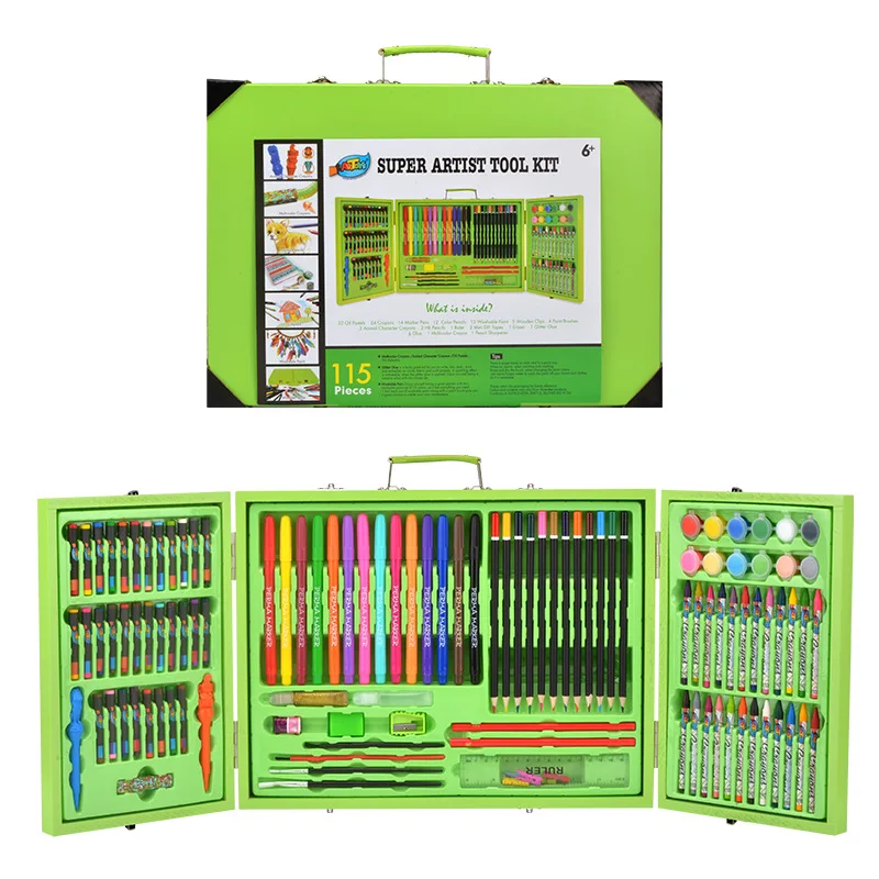 Art Kit 115 Pack Drawing Kits Art Supplies for Kids Girls Boys Teens Artist 5 6 7 8 9 11 12 Beginners Art Set Case