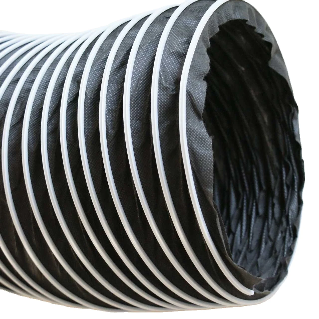 multiple sizes flex air duct high temper resistant  canvas  duct insulated flexible duct