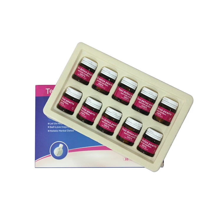 Chinese Yoni Detox Tampons Vaginal Cleaning Detox Pearl Natural Herbal Womb Yoni Vaginal Cleansing Healing Detox Pearls