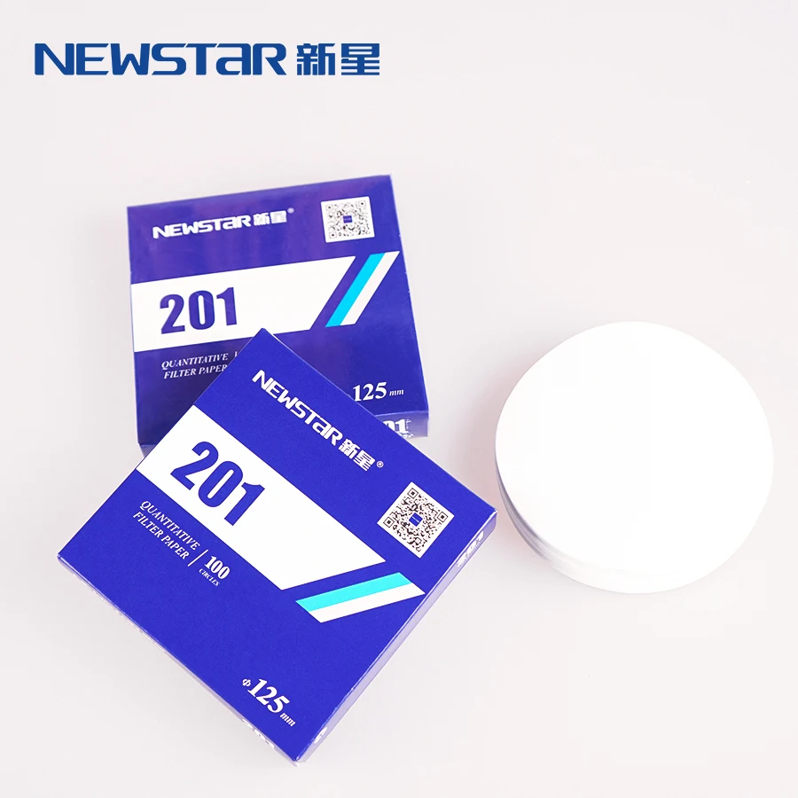 NEWSTAR Ashless filter paper fast 125mm